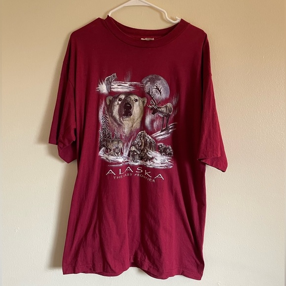 T-shirt Unisex 100% Coton Naturel - Motif Prairie Et Nature, Coupe Classique